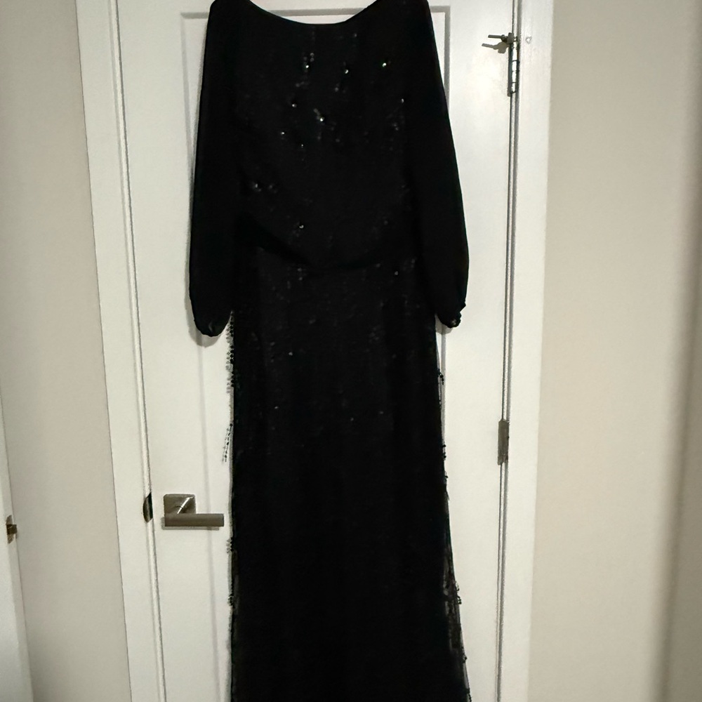 Chic Black Long Sleeve Dress